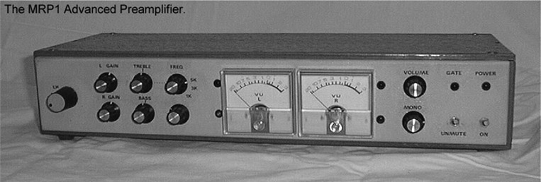 Preface Figure 1.1 The Advanced Preamplifier neatly boxed: 1976