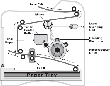 Working of a Laser Printer