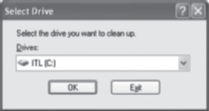 Select Drive Dialog Box