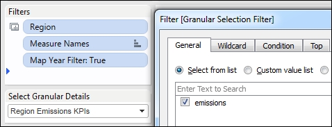Filtering across multiple Data sources with parameters