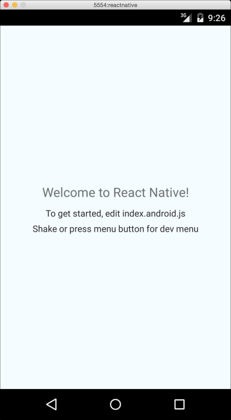 The Android SDK and emulator
