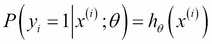 Probabilistic interpretation of generalized linear models