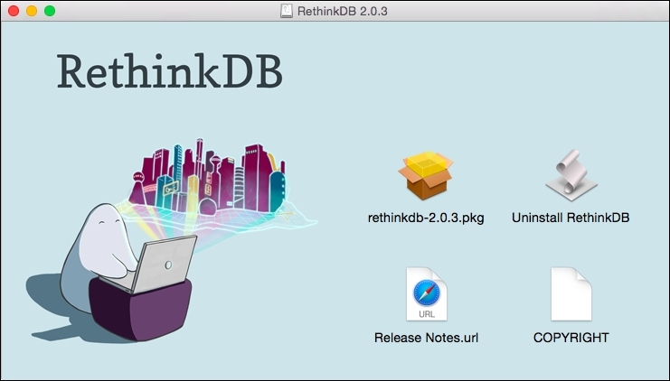 Installing RethinkDB on OS X