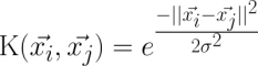 Using kernels for non-linear spaces