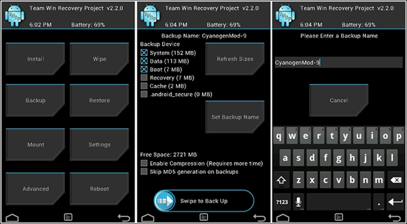 TWRP – Team Win Recovery Project