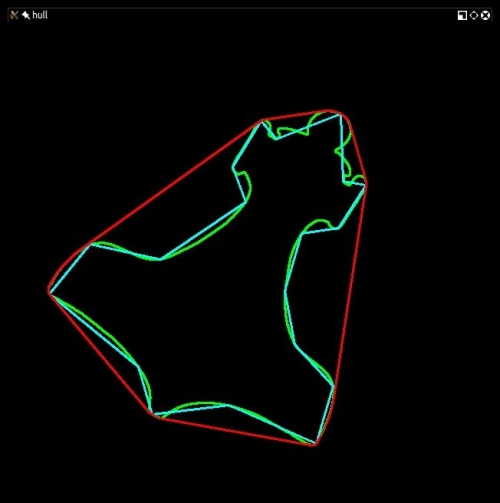 Contours – convex contours and the Douglas-Peucker algorithm