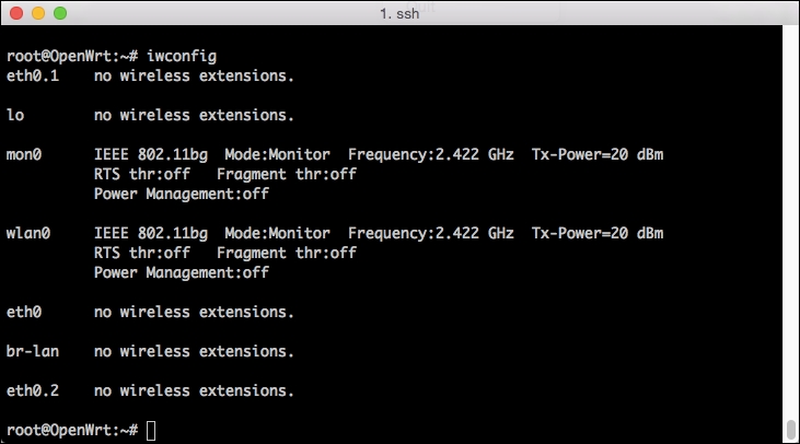 Installing the aircrack-ng suite on OpenWrt