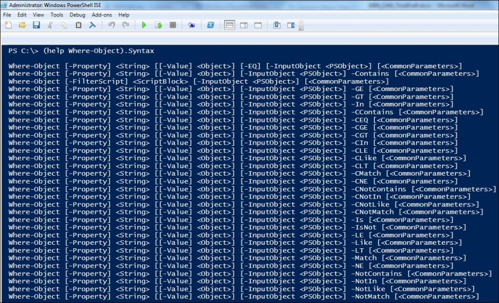 Understanding filtering and formatting