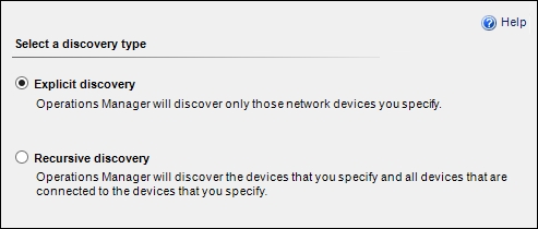 Discovering network devices