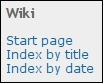 The Wiki module