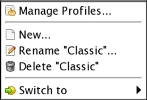 Create new Wireshark profiles