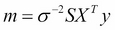 Posterior distribution