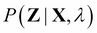 Computing the probability of an observation