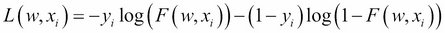 Using stochastic gradient descent for classification