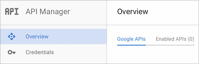 Setting up Google Authentication