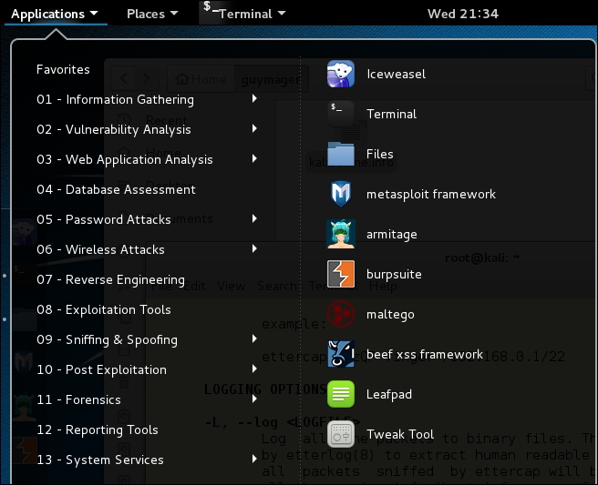 Starting Metasploit