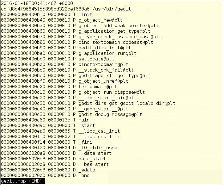 EDB-Debugger symbol mapper