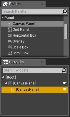 Dialog box setup