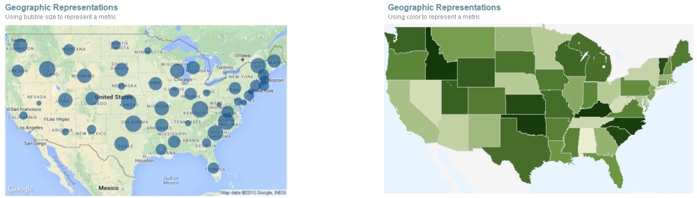 Geographic representations