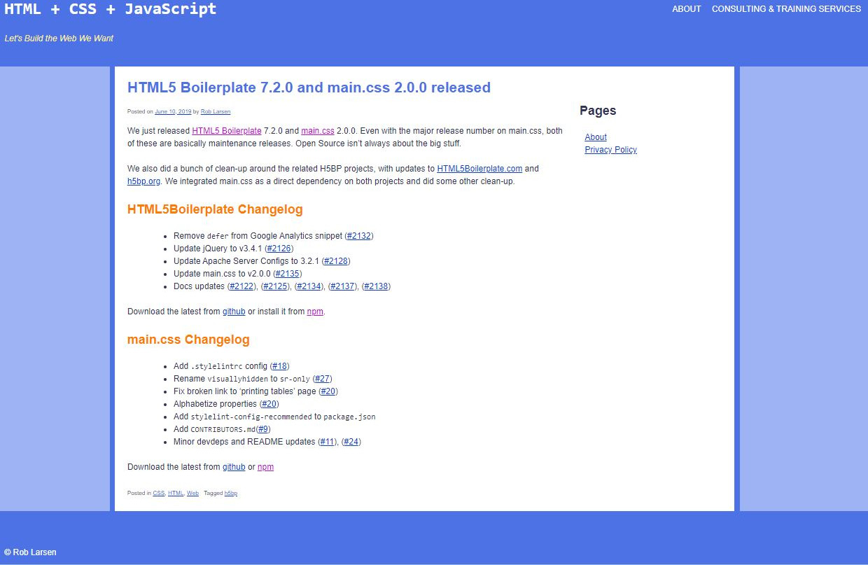 Figure 5.20: Resulting web page
