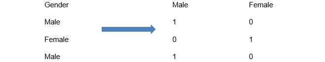 Figure 5.31: Categorical feature conversion