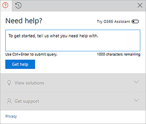 A screenshot shows the Get Help page for Service Requests.