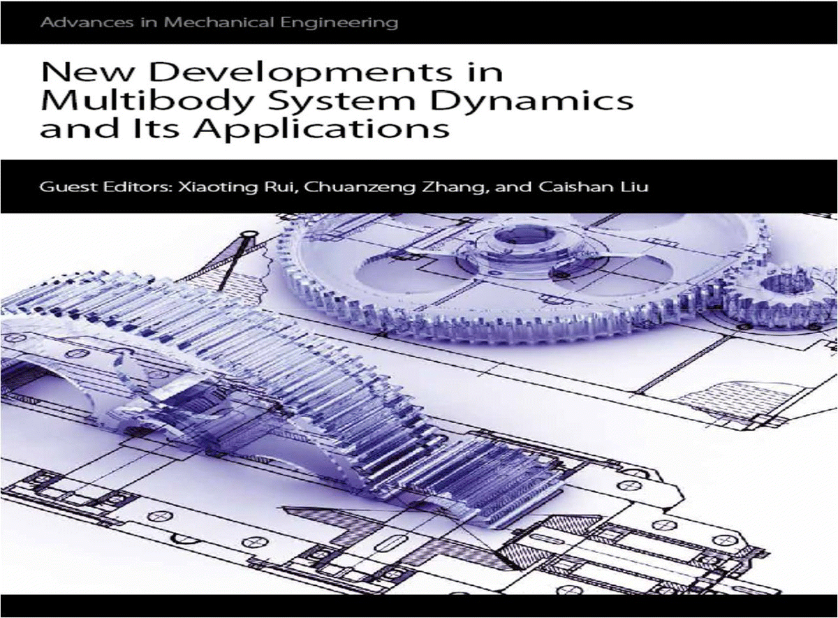 Cover page of the book titled ’New Developments in Multibody System Dynamics and its Applications.‚