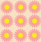 A border image comprising of a 3 cross 3 grid of flowers. 