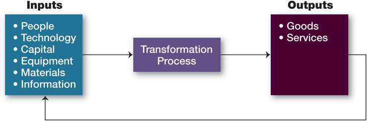 A flow diagram presents an overview of the operations system.