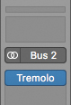 A screenshot of a summing stack with Tremolo plug-in inserted is shown.